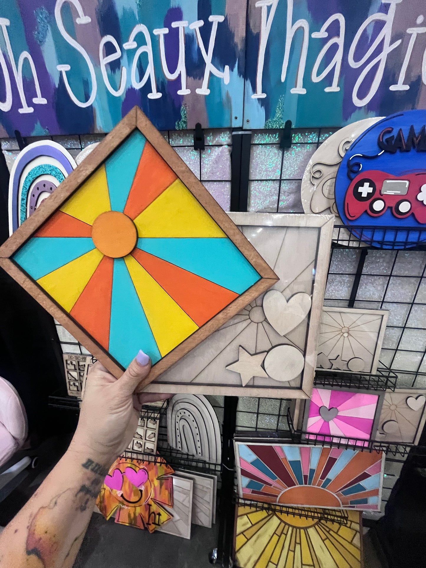 Kids/Small Starburst Craft
