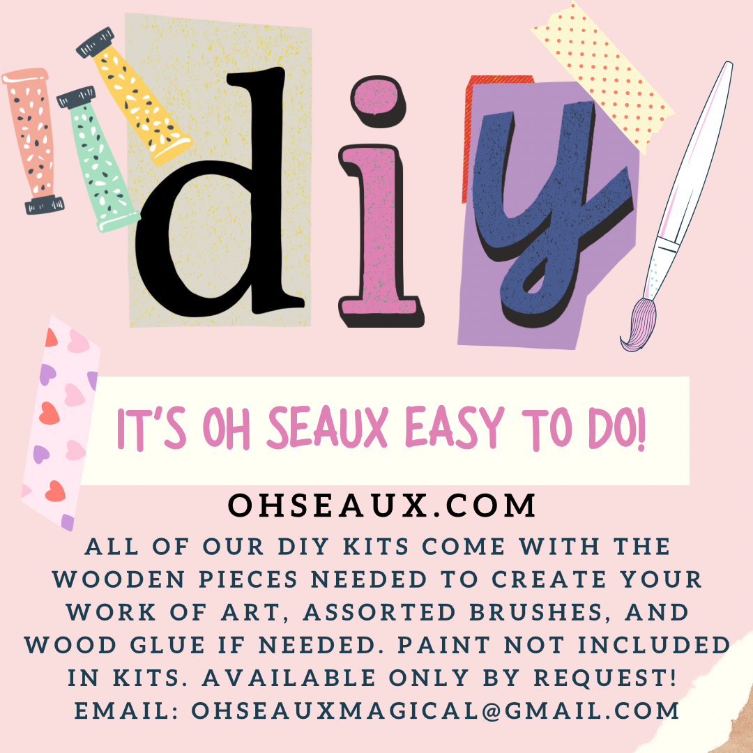 Double Sided Decor Blocks - DIY Kit