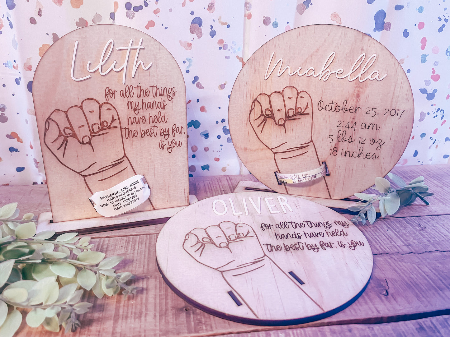 Hospital Band Display