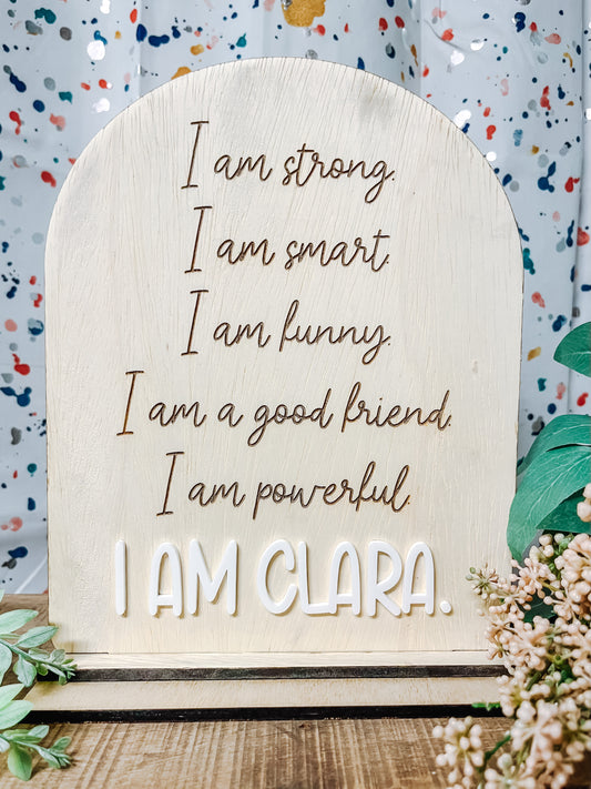 Positive Affirmations Sign